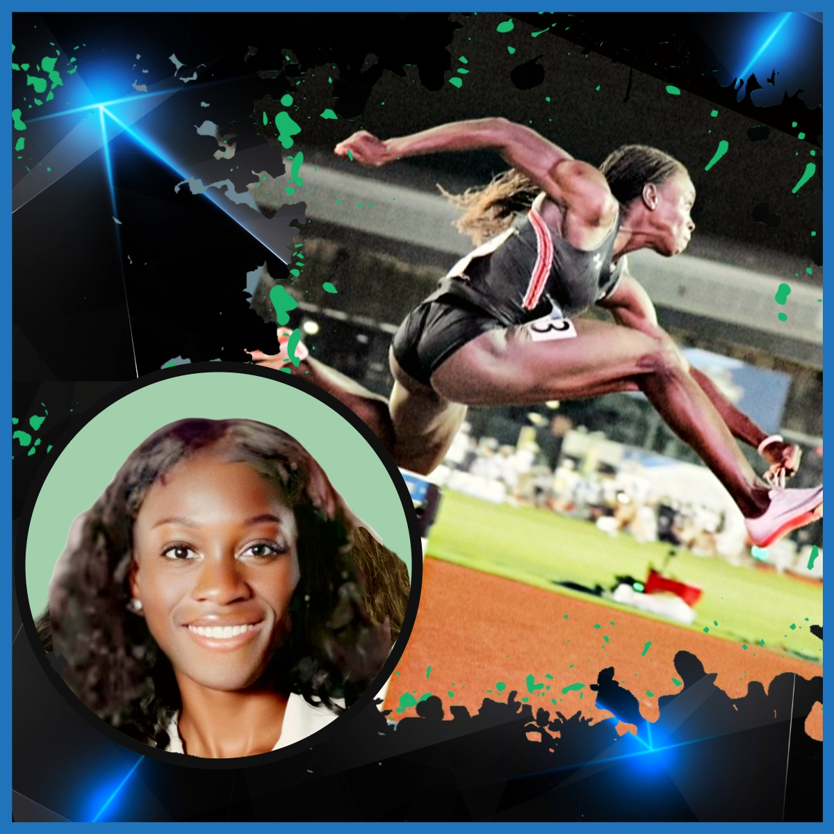 Dinedye Denis is a 400m hurdler, formerly competing for Morgan State University before transferring to Utah State University. She has a personal best of 56.45 secs in the 400 and represented the Ivory Coast at the 2025 World Relays in China.