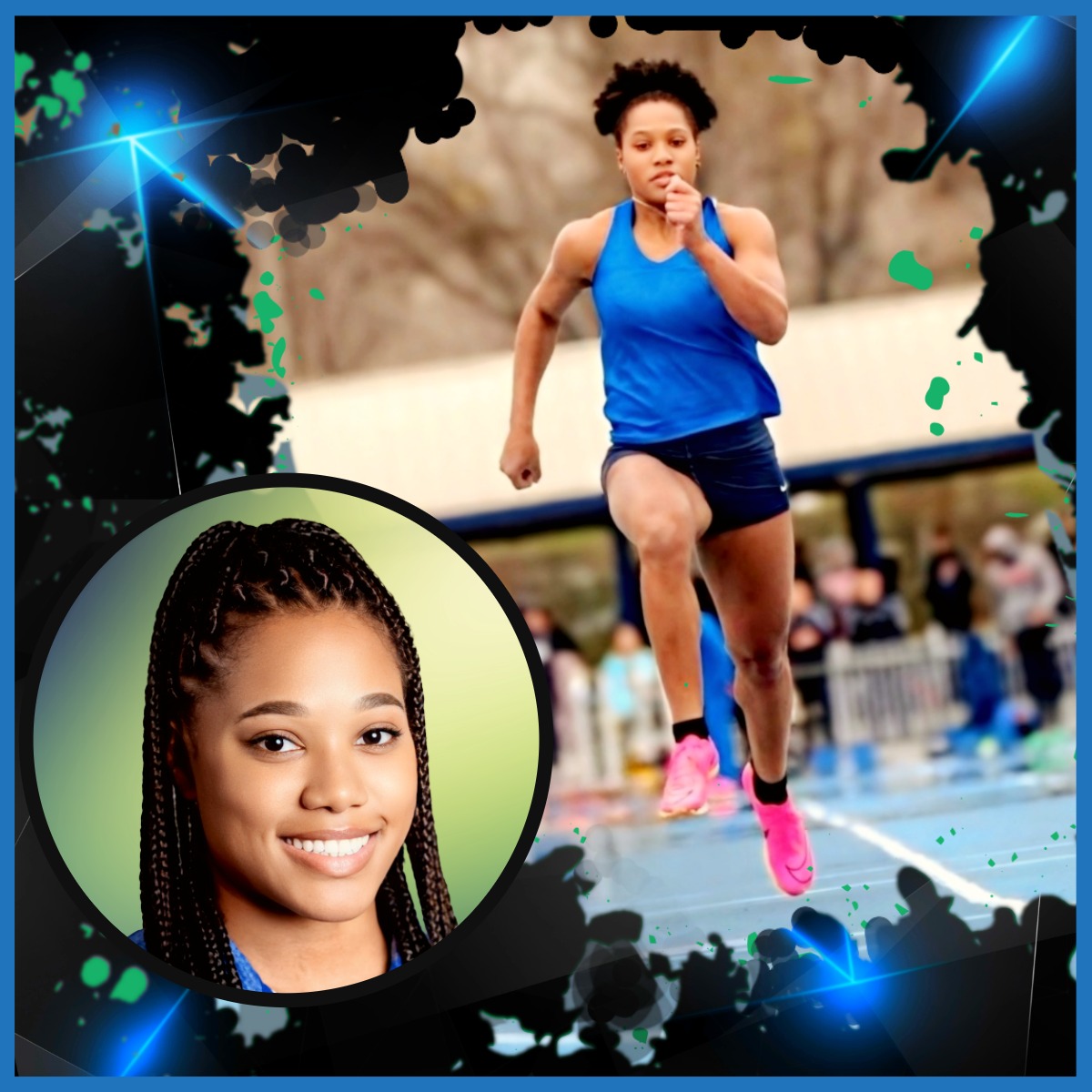 Jaslyn Gardner, a rising star in track and field, is a sprinter and former BYU standout from Enterprise, Utah. She holds school records in the 60m, 100m, and 200m events. A multi-time All-American, Gardner recently represented the United States at the 2026 World Athletics Indoor Championships after placing fourth at the nationals.