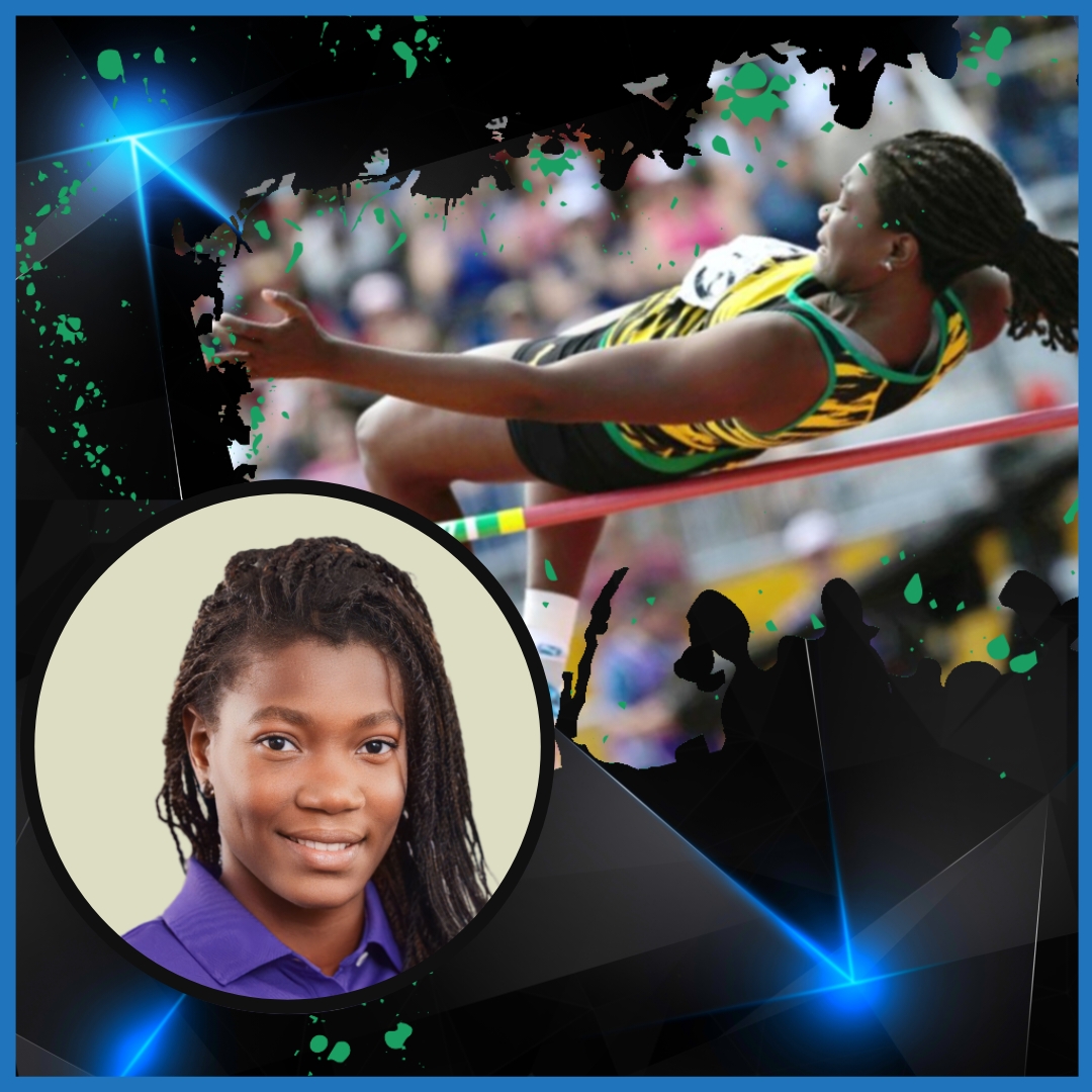 Kim Williamson is a Jamaican born high jump athlete and 4-time All-American, and the Bronze medal winner in the women's high jump at the 2019 Pan American Games, clearing heights 1.74m/5-08.50, 1.79m/5-10.05, and 1.84m/6-00.50. Other Championship wins include NCAA Outdoors Champion (2016), and 3-Big 12 Titles (Indoors 2015, Outdoors 2015 and 2016).